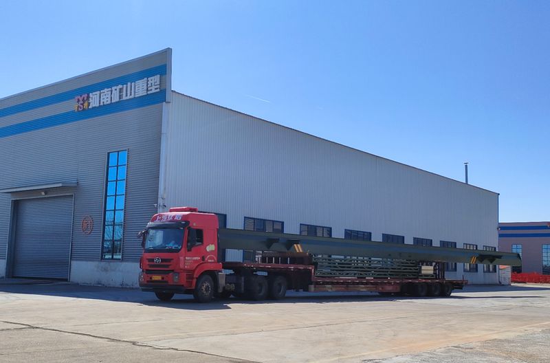 電動(dòng)葫蘆門式起重機(jī) MHxh5t17.9m 制作完成，發(fā)往南京交付客戶使用